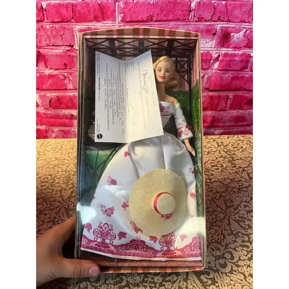 Victorian Tea Barbie Doll Mattel Special Collector Edition 2002‎ WITH Slipcase